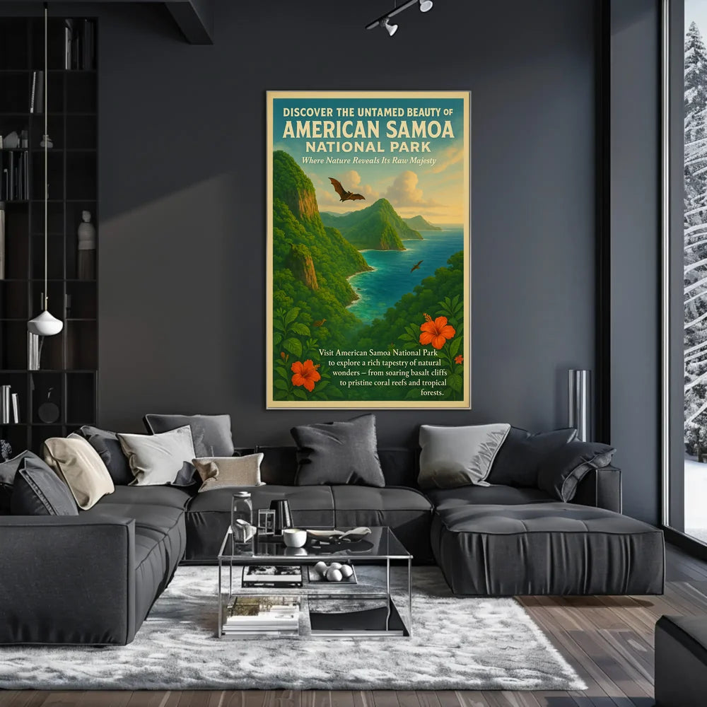 Discover the Untamed Beauty of American Samoa Poster