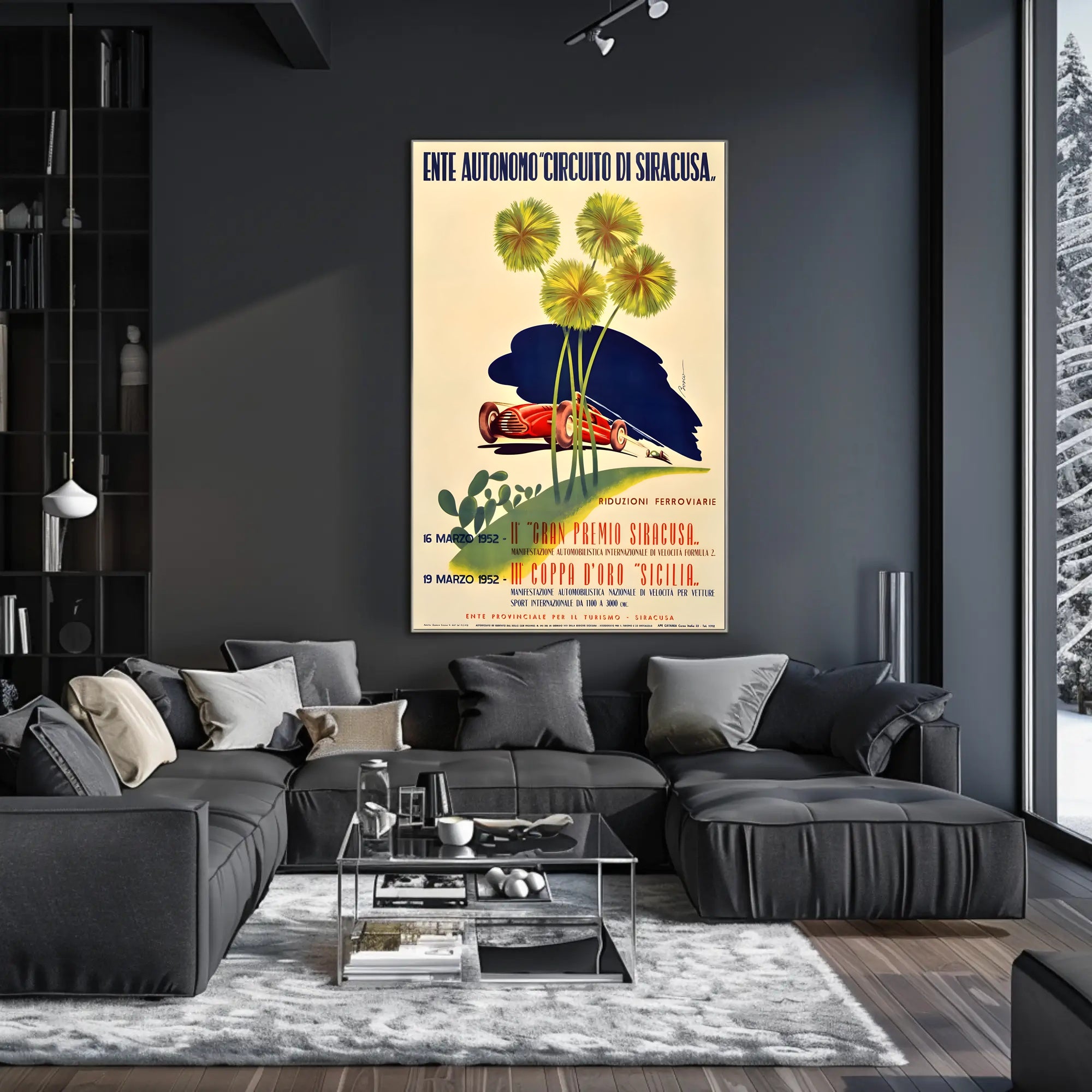 Gran Premio Siracusa 1952 Poster