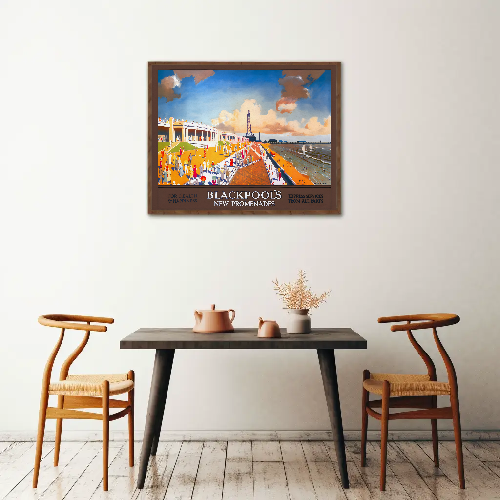 Blackpool New Promenades Poster