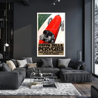 Coppa della Perugina Racing Poster
