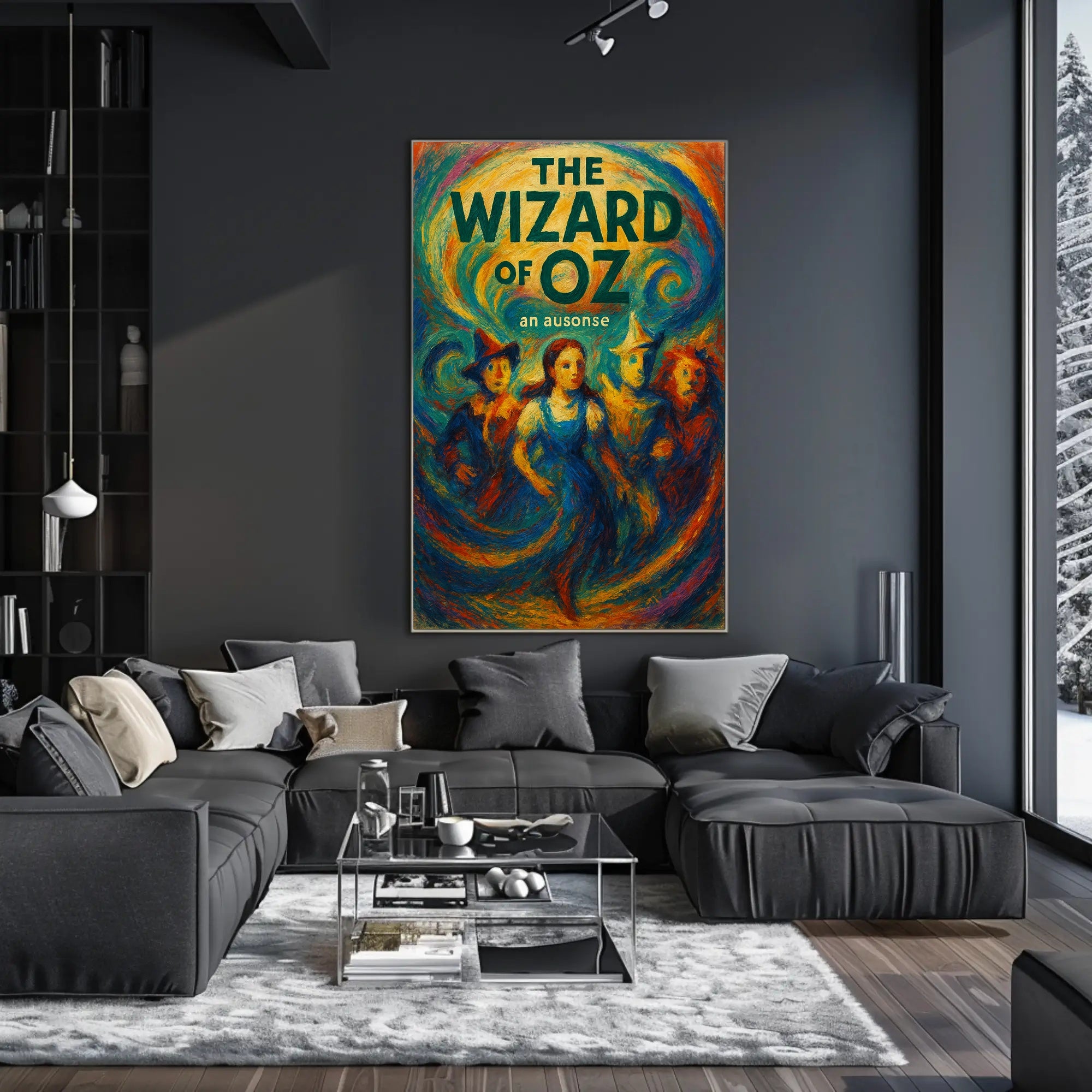 The Wizard of Oz Impressionistic Fantasy or Mythology Poster PosterGoat