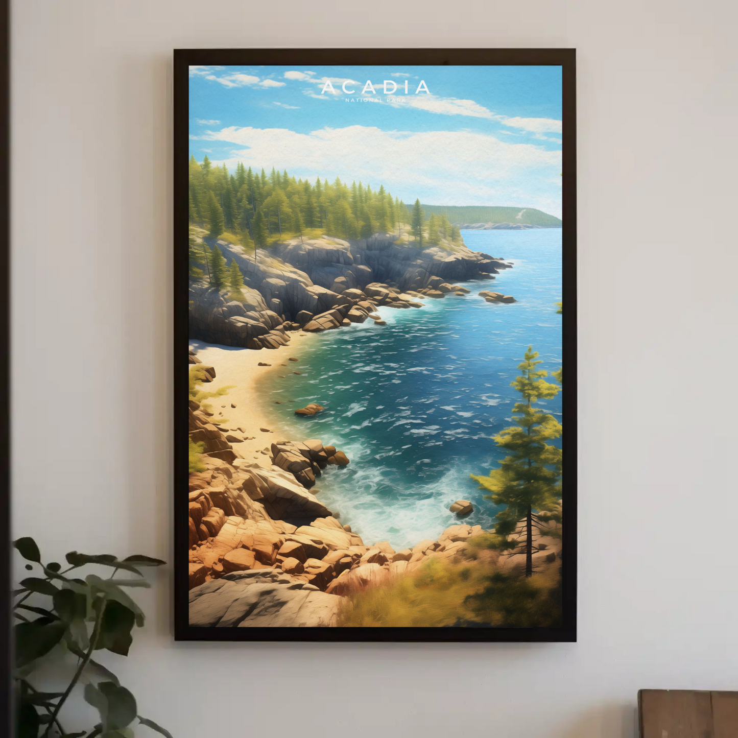 Acadia National Park Poster