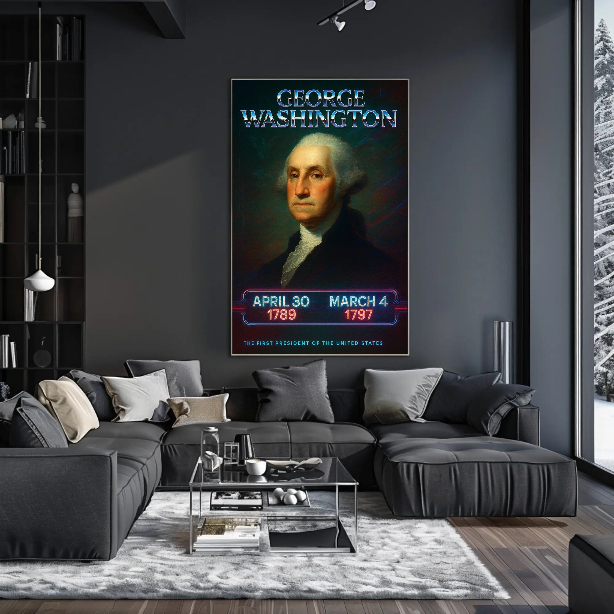 George Washington 1st President Poster PosterGoat