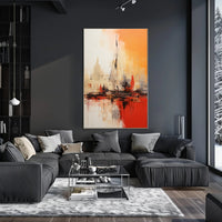 Abstract Cityscape Abstract Poster