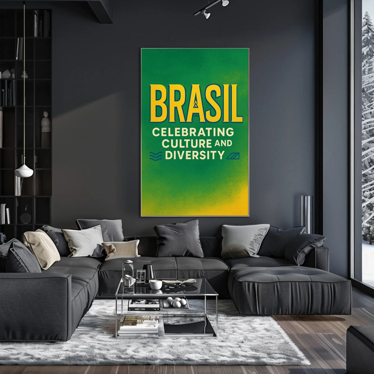 Celebrating Culture and Diversity in Brasil Poster