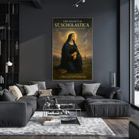 The Legacy of St. Scholastica Poster PosterGoat