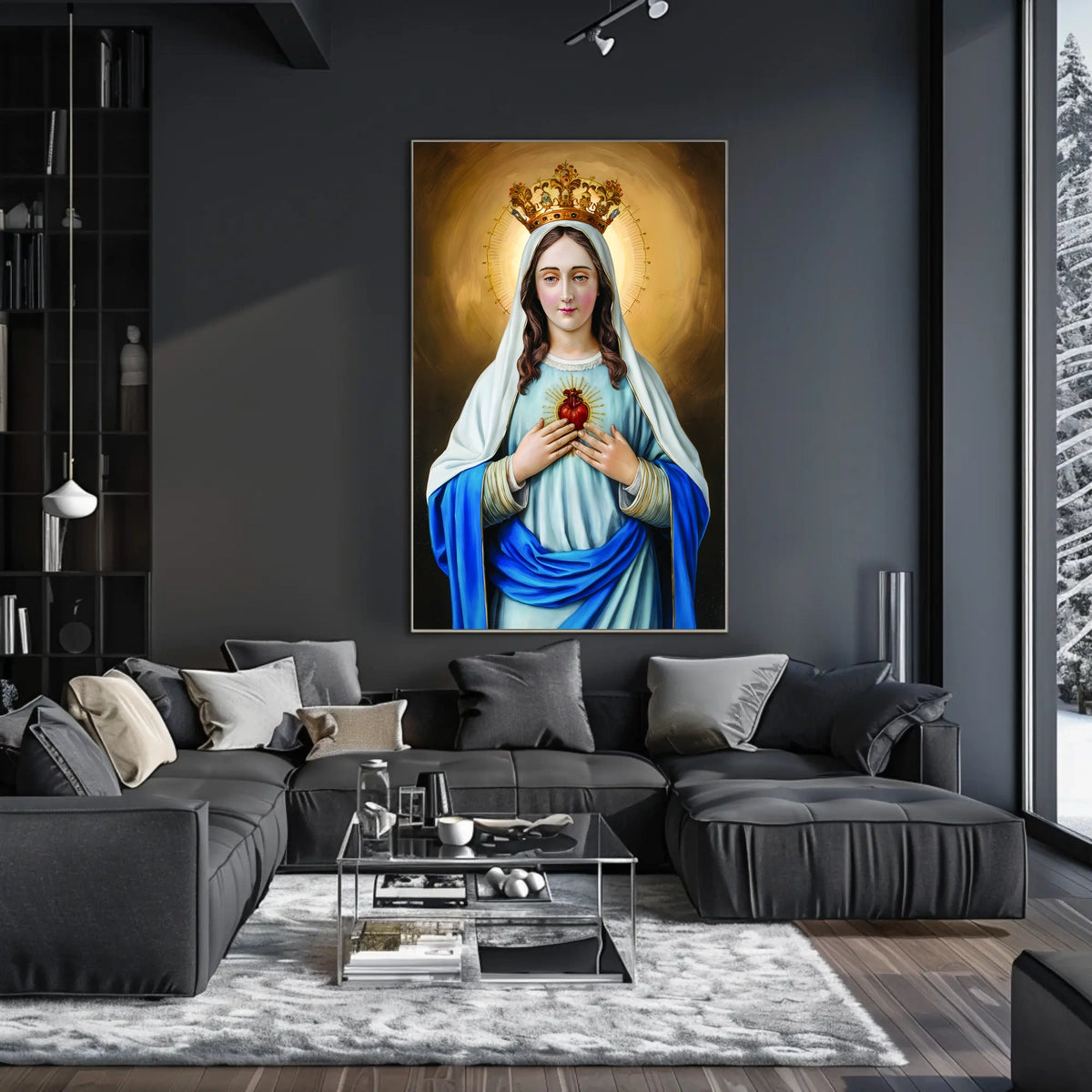 Sacred Heart of Mary Poster