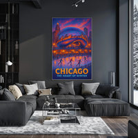 Chicago The Heart Of Winter Poster
