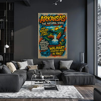 Arkansas The Natural State Poster