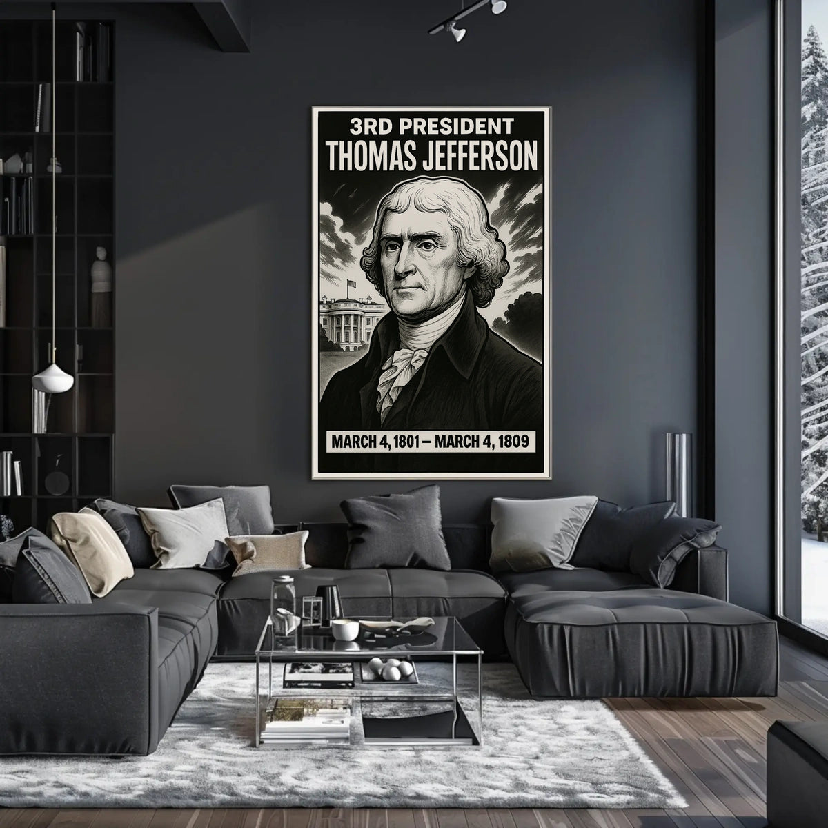 Thomas Jefferson 3Rd President Poster