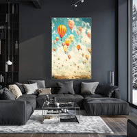 Vibrant Balloon Festival Poster