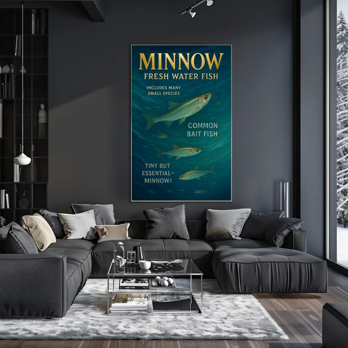 Minnow Essential Freshwater Fish Poster