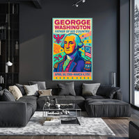 George Washington Father of His Country Poster PosterGoat