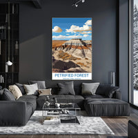 Petrified Forest Arizona Vintage Travel Poster