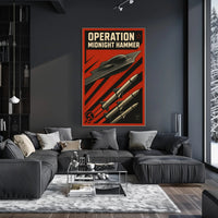 Cold War Stealth Bomber Soviet Propaganda Poster PosterGoat