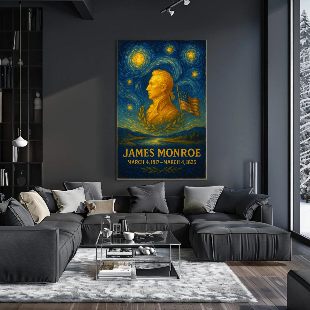 James Monroe 5th President Poster