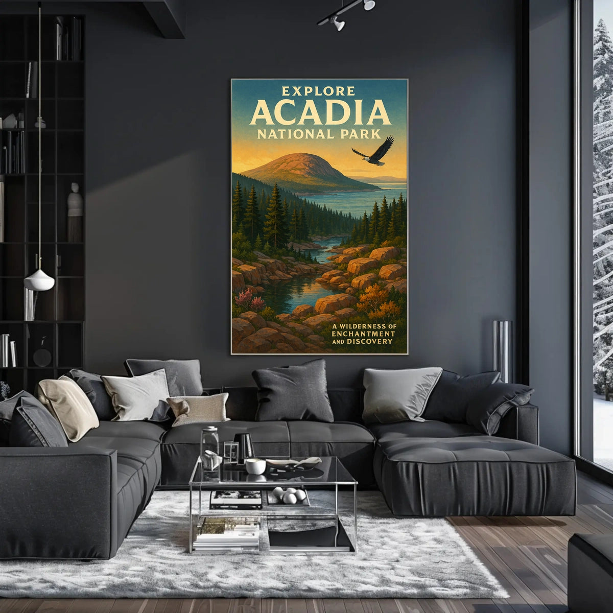 Explore Acadia National Park Poster