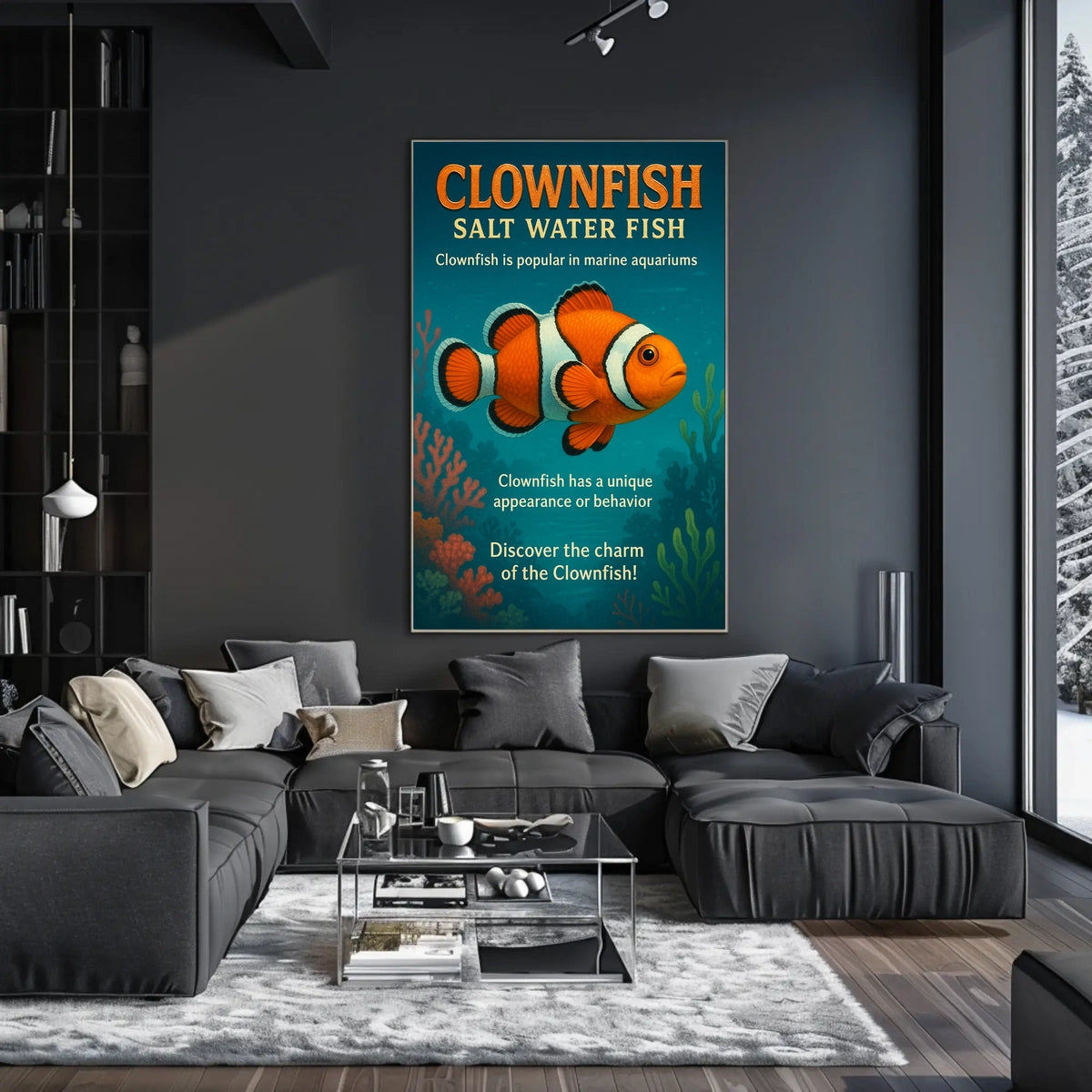Discover the Charm of the Clownfish Poster