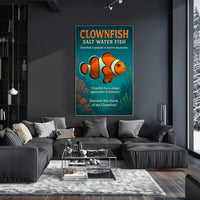 Discover the Charm of the Clownfish Poster