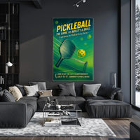Pickleball Championship Invitation Poster