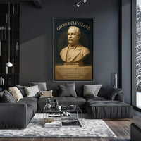 Grover Cleveland 24th President Poster