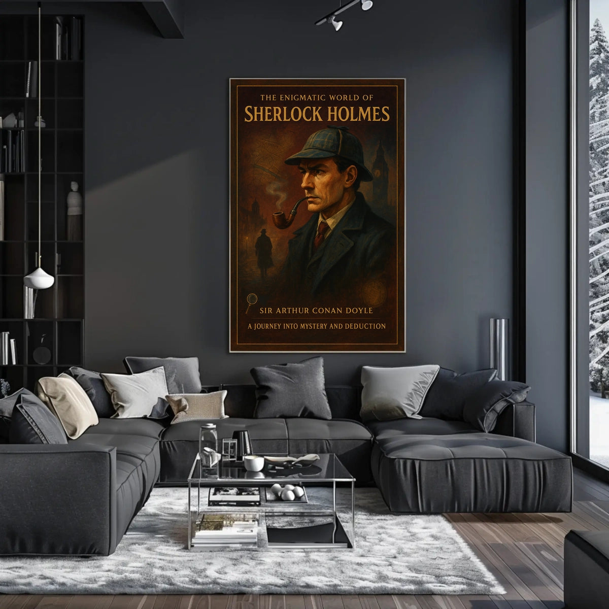 The Enigmatic World of Sherlock Holmes Poster