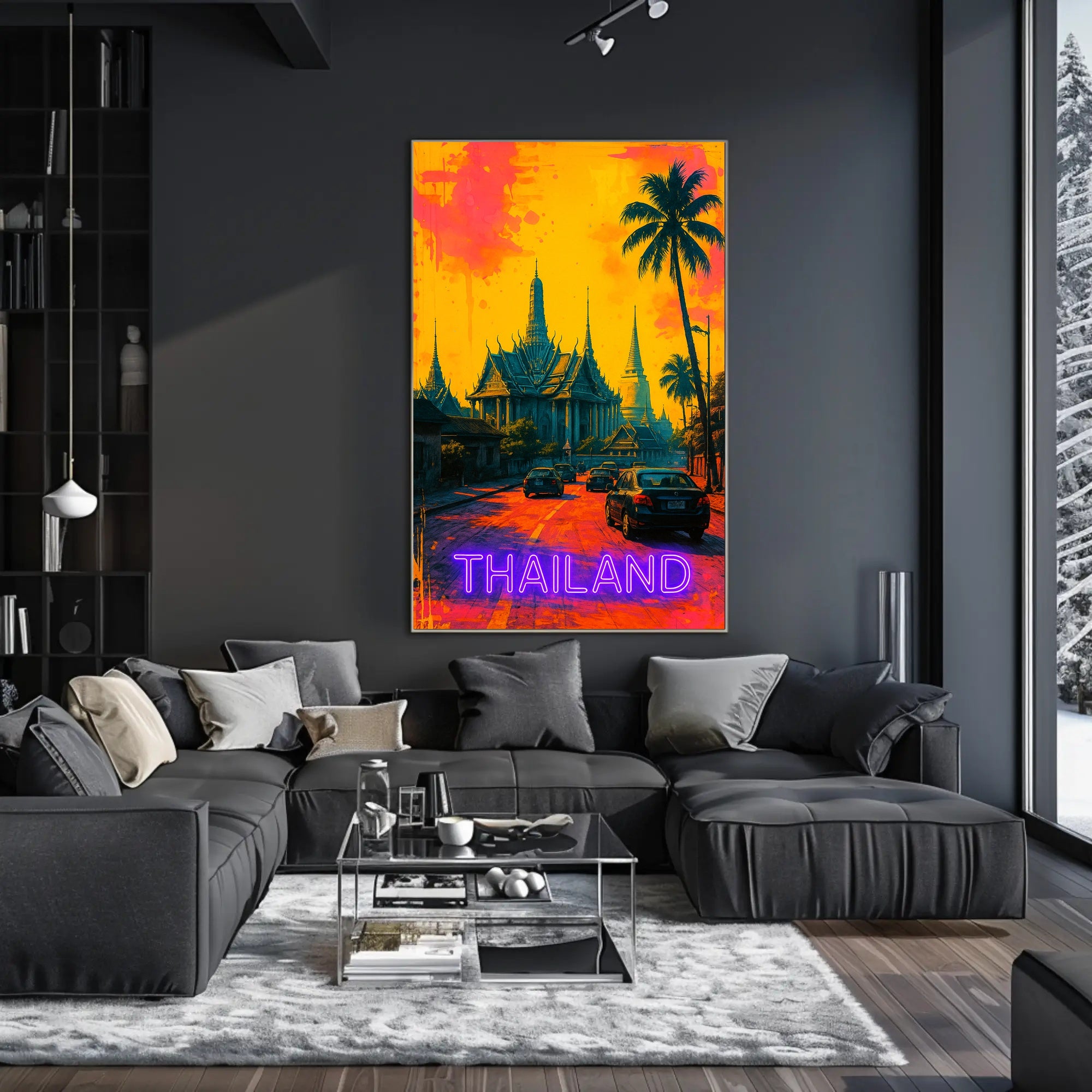 Vibrant Thailand Poster PosterGoat