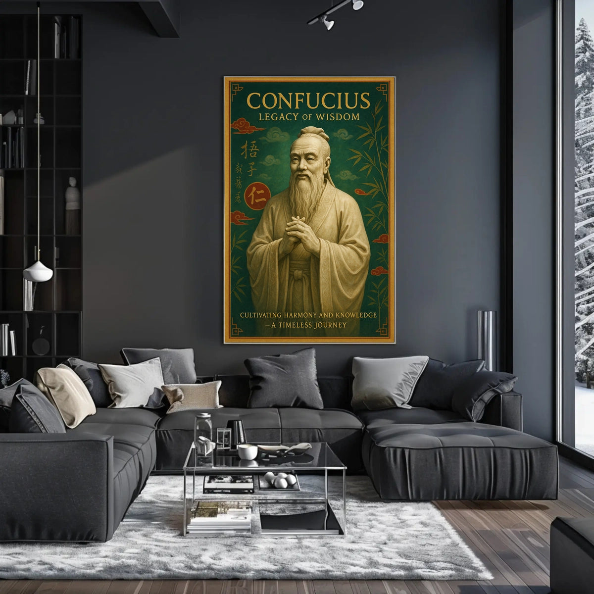 Confucius Legacy of Wisdom Poster