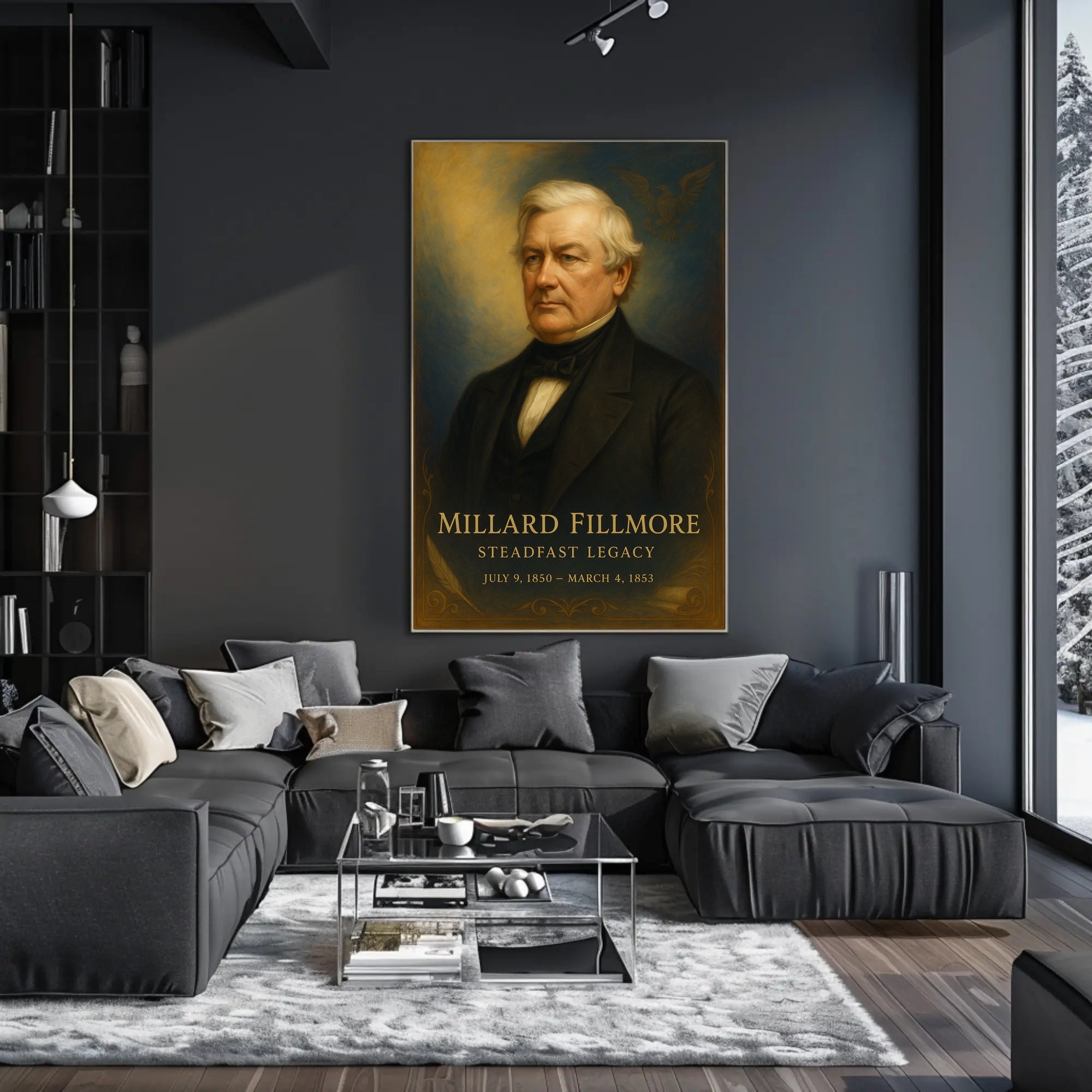 Millard Fillmore Steadfast Legacy Poster