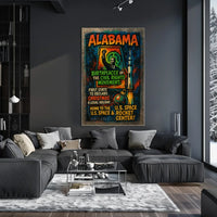 Alabama Heritage and Progress: Cultural or Heritage Poster