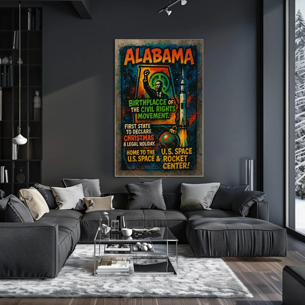 Alabama Heritage and Progress: Cultural or Heritage Poster
