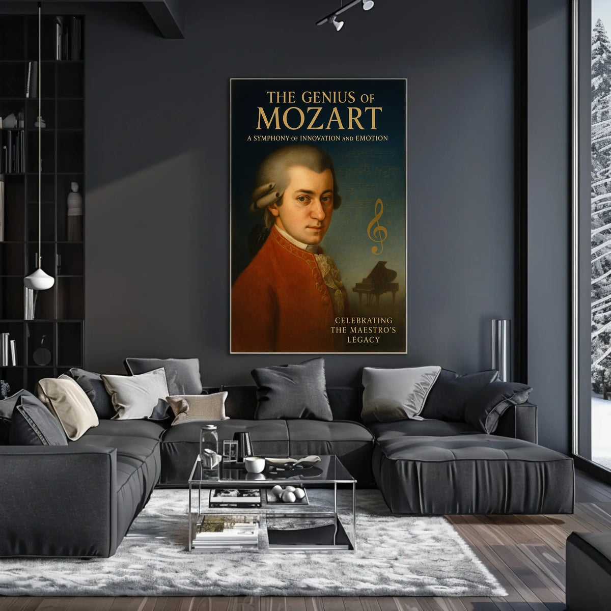 The Genius of Mozart Poster