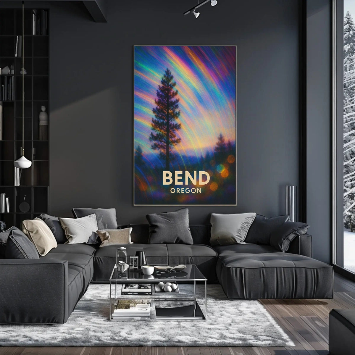 Bend Oregon Scenic Travel Photography Realism Poster