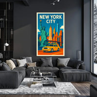 New York City Poster Iconic Skyline For City Lovers