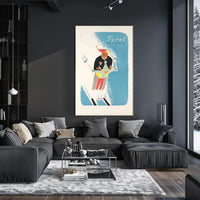 Skiing in Tyrol Poster PosterGoat