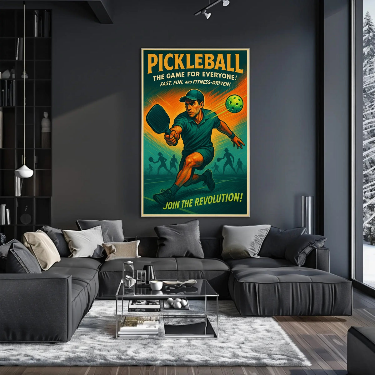 Pickleball Revolution Poster