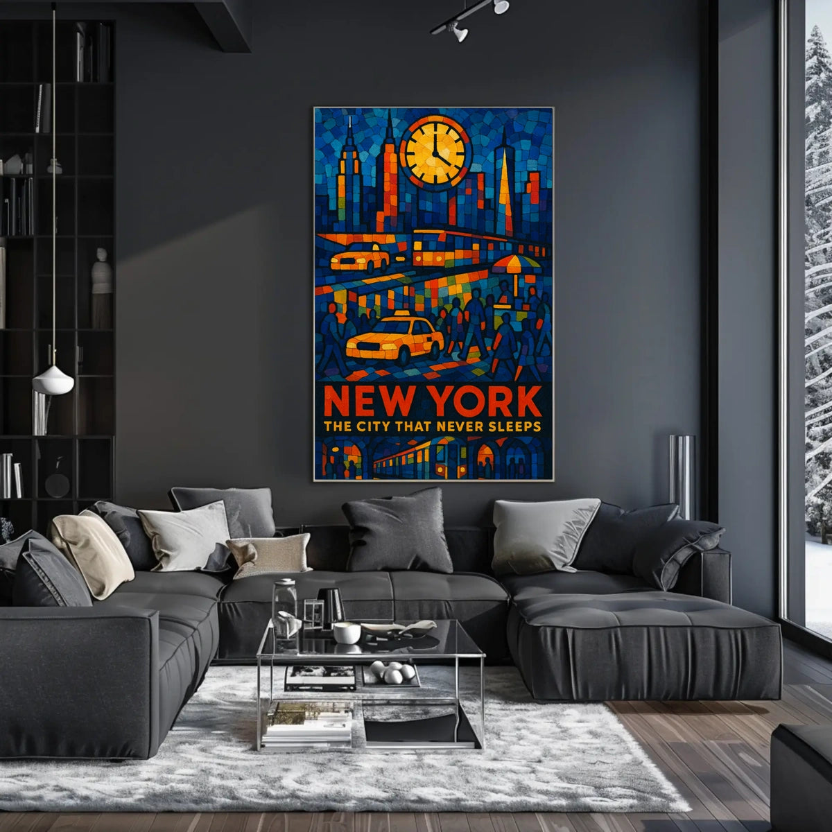 New York The City That Never Sleeps Poster
