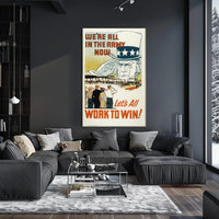 Unity on the Home Front WWII Poster