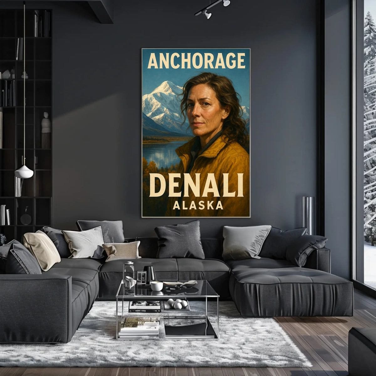 Denali Adventure Alaska Poster