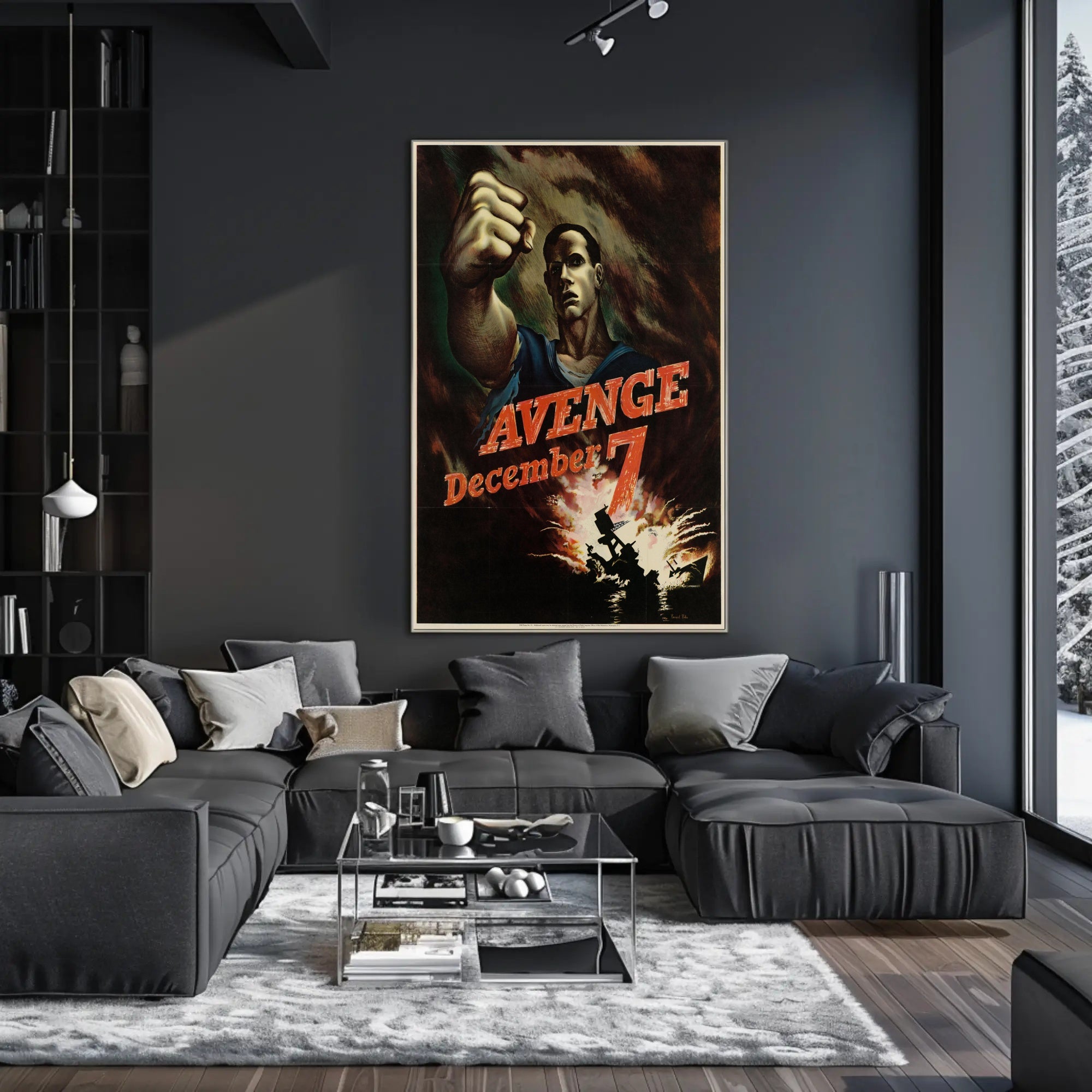 Avenge December 7 Poster PosterGoat