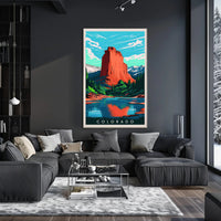 Majestic Colorado Landscape Poster