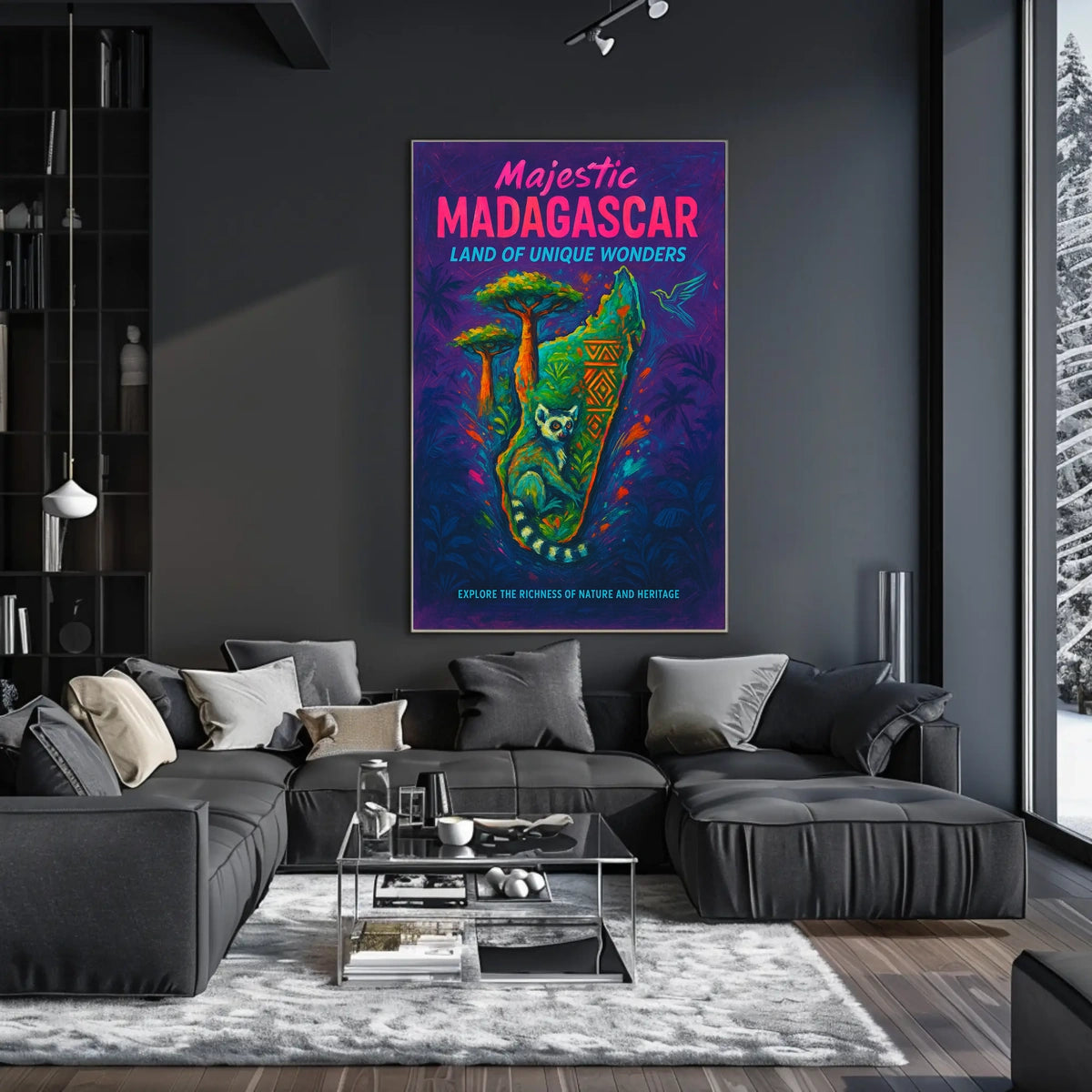 Majestic Madagascar Poster