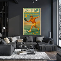 Pickleball Mastery Poster