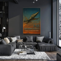 F-5A Freedom Fighter Poster PosterGoat