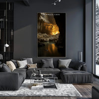 Mammoth Cave Travel Poster Vintage Cave Wall Art