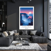 Iguazu Falls Dreamscape Travel Poster
