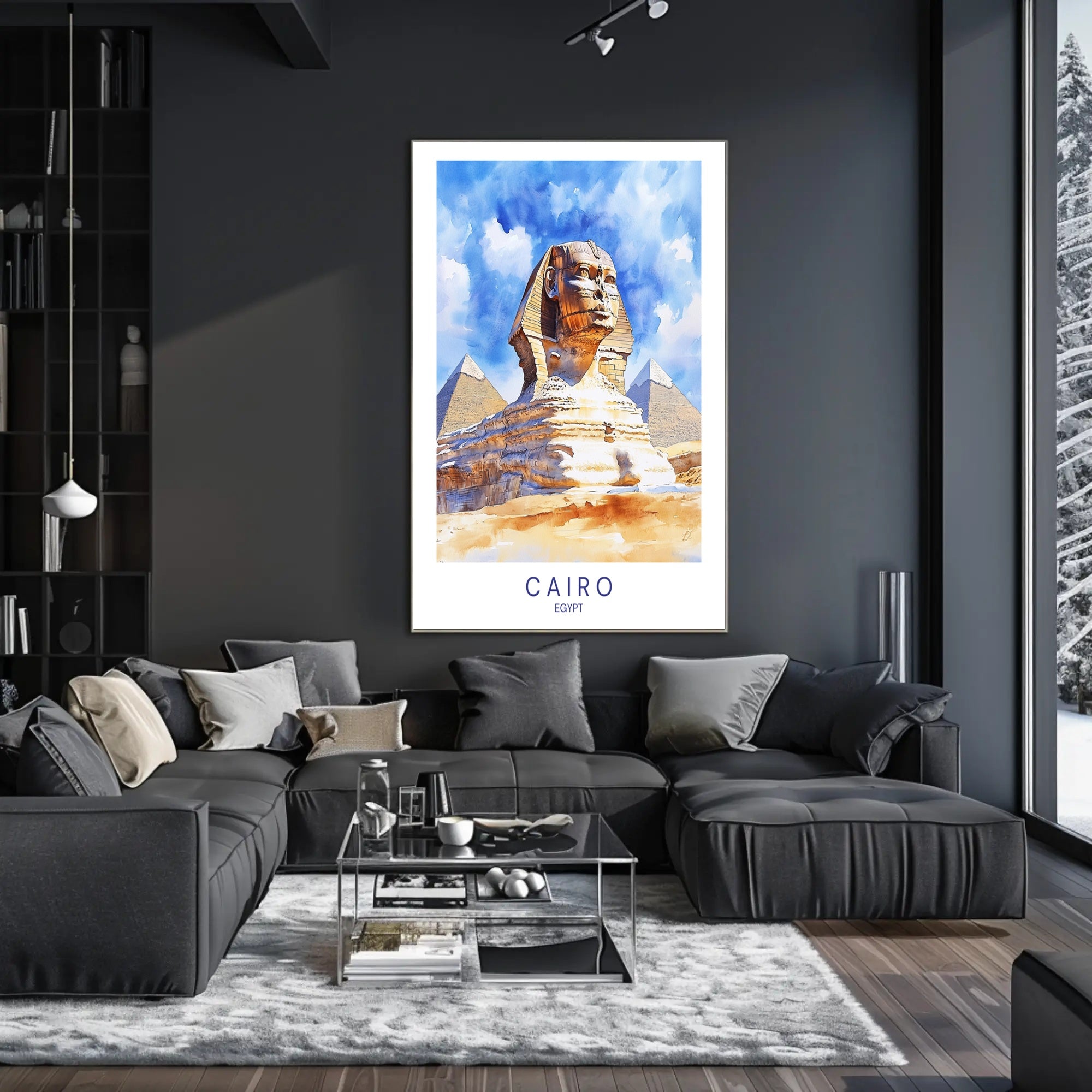 Majestic Cairo Poster PosterGoat