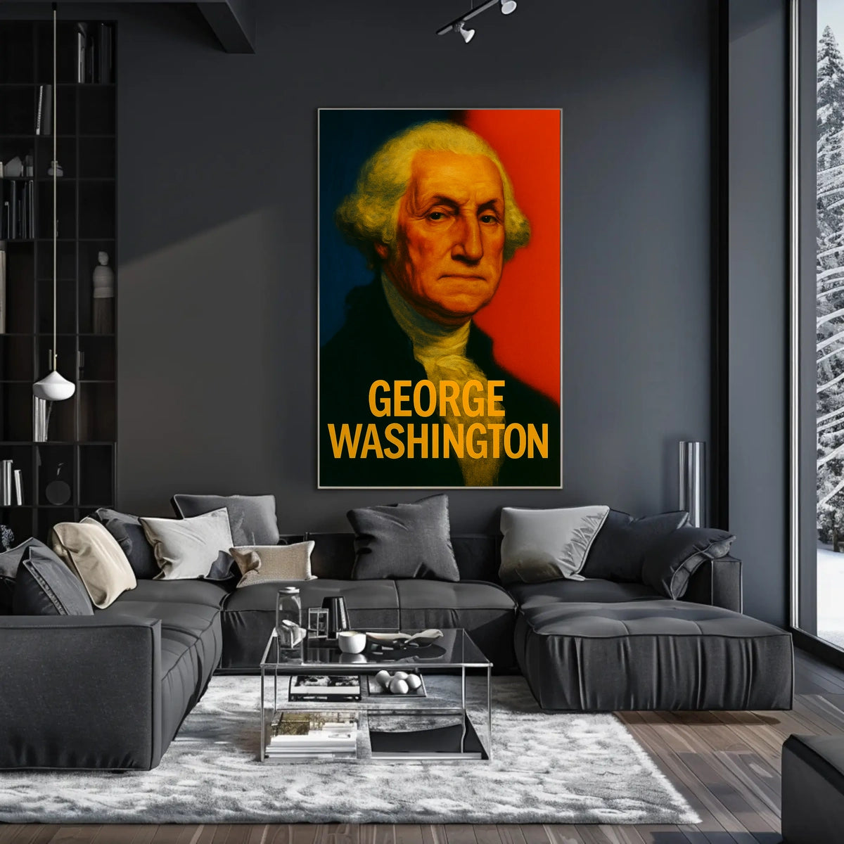 George Washington Historic Vintage Decor Lovers Poster