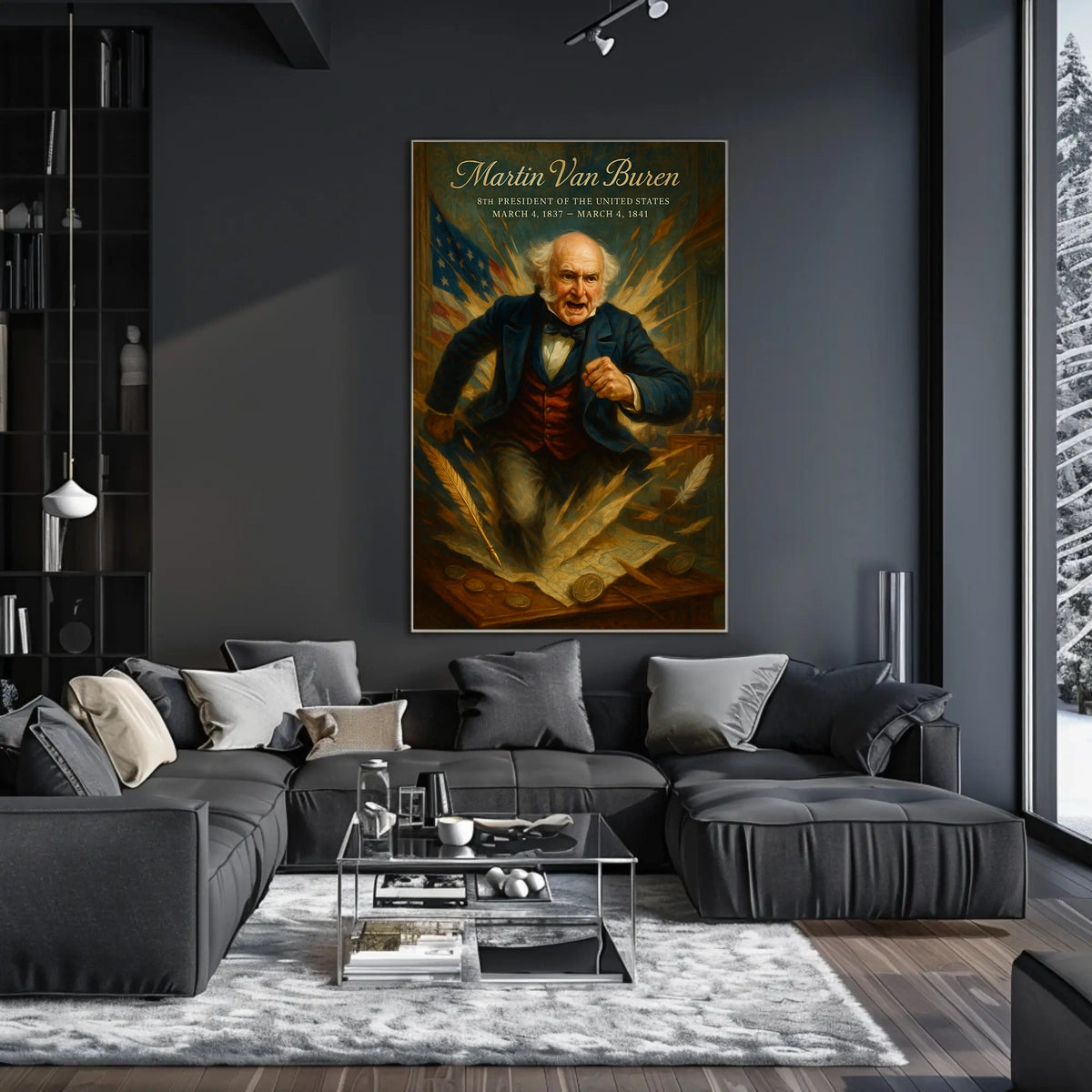 Martin Van Buren 8th President Poster