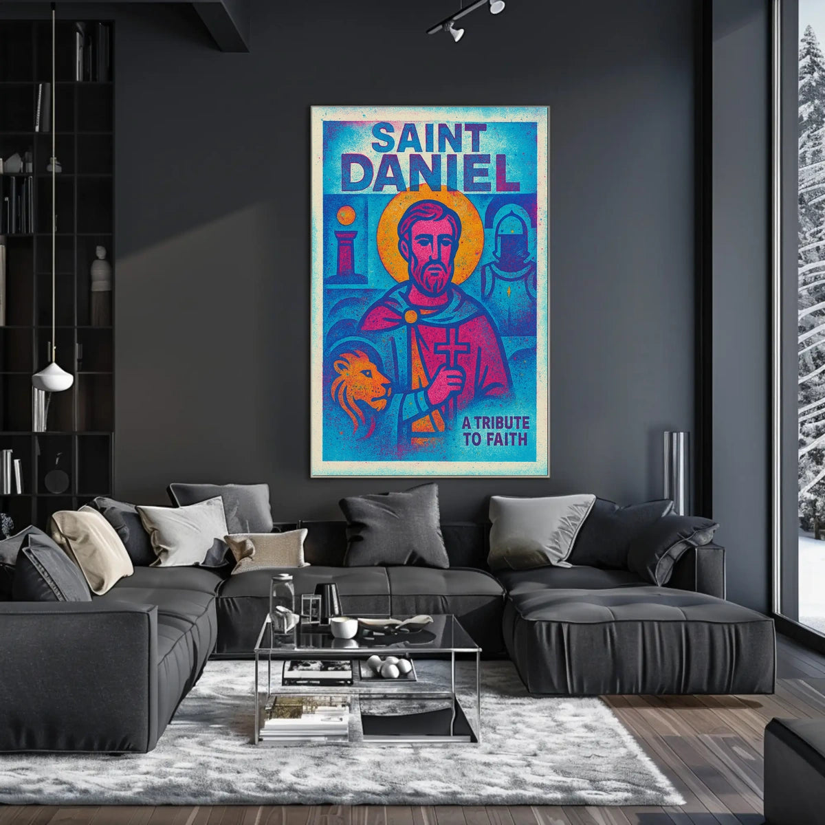 Saint Daniel A Tribute to Faith Poster